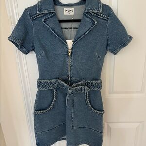 Show Me Your Mumu Denim Dress